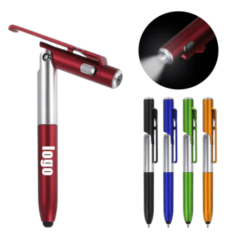 4 in 1 multifunctional tech tool pen with led light