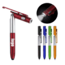 4 in 1 multifunctional tech tool pen with led light
