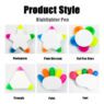 5 in 1 cute rainbow marker pen 4