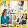 5 in 1 cute rainbow marker pen 5