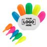 5 in 1 cute rainbow marker pen