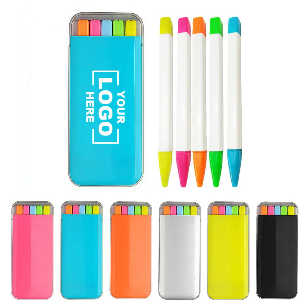 5 in 1 highlighter pen set 5 in 1 highlighter pen set