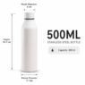 500ml powder coated double wall insulated thermos bottle 2