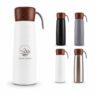 500ml wood grain lid stainless steel thermos bottle