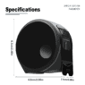 5m 10m promotional german precision metal measuring tape