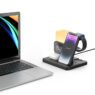 6 in 1 desktop wireless charger with alarm and lamp 2