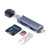 6 in 1 dual usb c usb 3 0 memory card reader