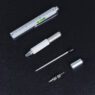 6 in 1 multifunction pen metal stylus ballpoint pen 2