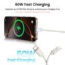 60w pd fast charging cable adapter set with wooden case 1