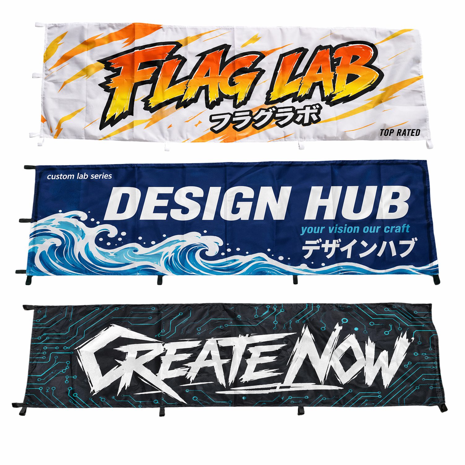 60x180cm polyester double sided nobori flag 60x180cm polyester double sided nobori flag