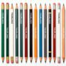 7 inch hb 2b 2h wood pencil with eraser