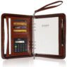 a4 binder portfolio padfolio with zippered closure