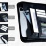 a4 business padfolio folder with zipper 3