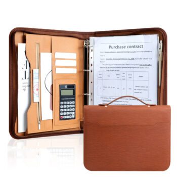 a4 business padfolio folder with zipper