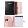 a4 business pu leather portfolio folder