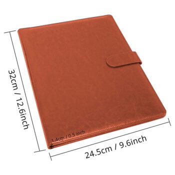 a4 conference portfolio folder with clipboard 1