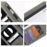 a4 leather conference folder with magnetic closure 1