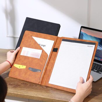 a4 leather padfolio portfolio organizer binder