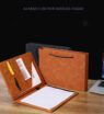 a4 leather padfolio portfolio organizer binder 4