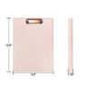 a4 portfolio document folder with leather clipboard 4