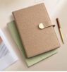a4 pu leather notebook corporate gift set 2