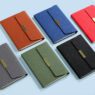 a5 hardcover pu leather planner notebook set 3