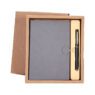 a5 leather notebook and pen set 2