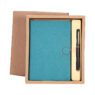 a5 leather notebook and pen set