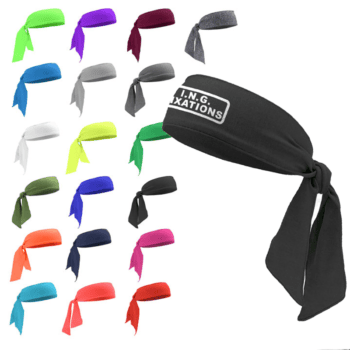 adjustable elastic sports headbands