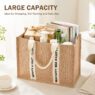 beach jute shopping bags with handle 3