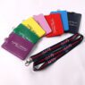 breakaway lanyard with badge reel pu id card holder 3