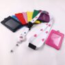 breakaway lanyard with badge reel pu id card holder