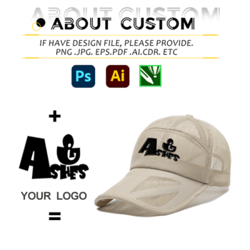 breathable blank mesh baseball cap 1