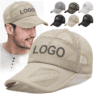 breathable blank mesh baseball cap