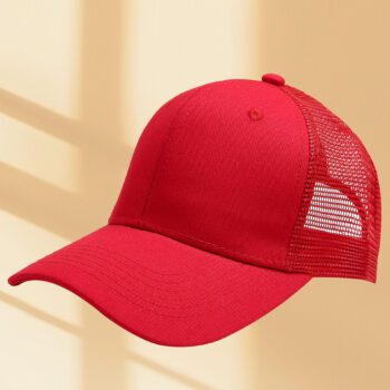 breathable mesh back trucker cap for corporate events 1