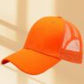breathable mesh back trucker cap for corporate events 7