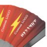 bulk custom printed folding plastic handheld fans 3