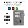 bulk personalized a5 pu leather notebooks with pocket 1