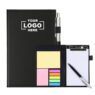 business folder sticky note with clip