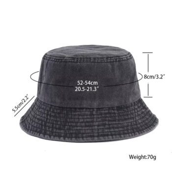 canvas fisherman hat bucket hat 3