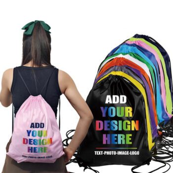 custom drawstring bags