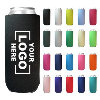 collapsible neoprene soda can cooler