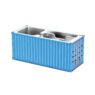 container model creative desktop storage box pen holder 2