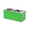 container model creative desktop storage box pen holder 5