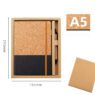 cork cover a5 planner gift set 3
