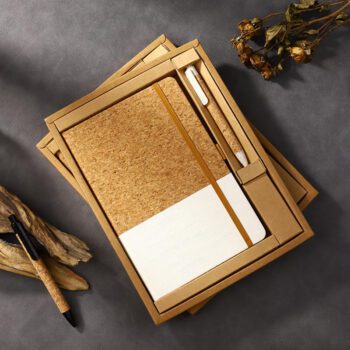 cork cover a5 planner gift set
