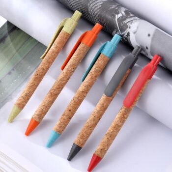 cork press ballpoint pen 1