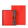 corporate leather notebook pen gift set 3