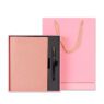 corporate leather notebook pen gift set 4