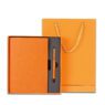 corporate leather notebook pen gift set 5